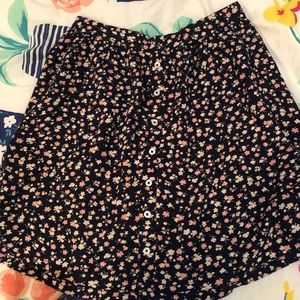 Hollister Floral Skirt